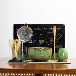 Набор Mavanto 7458 для приготовления чая матча 7 предметов Green
