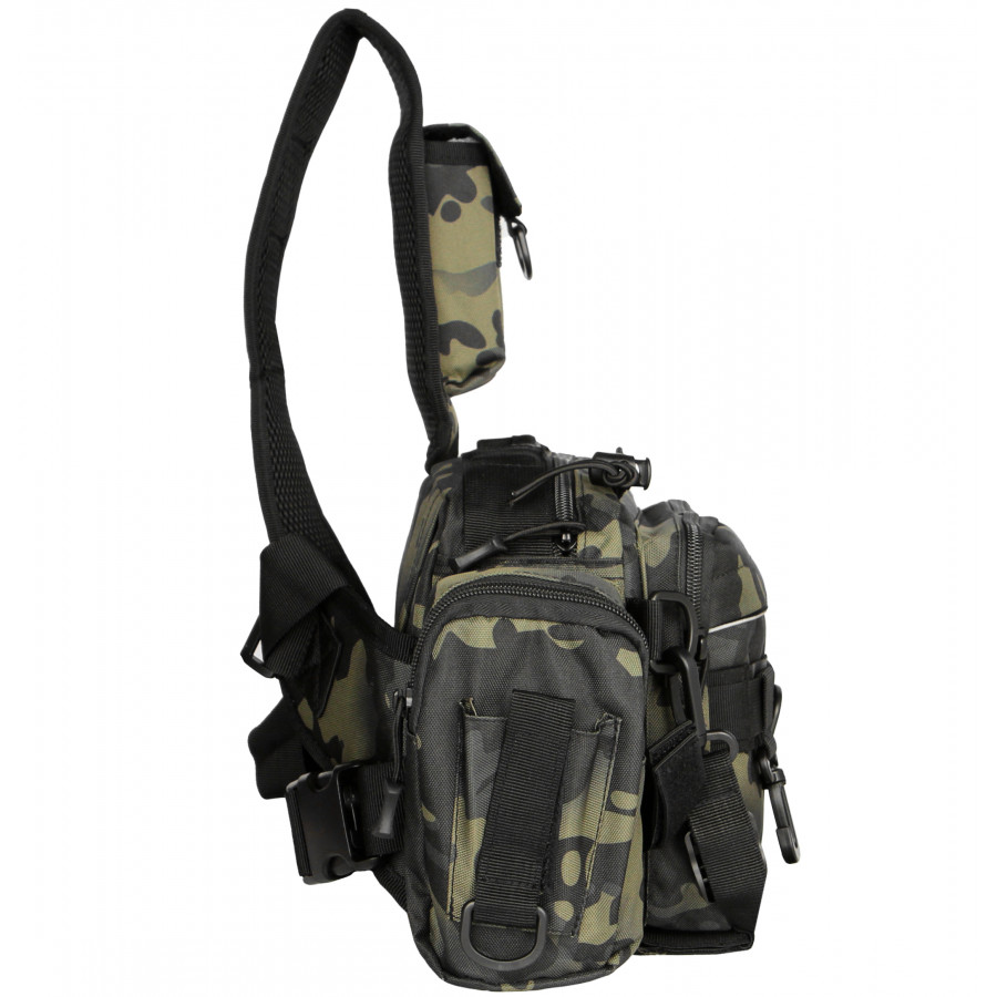 Сумка для рыболовных снастей LEO 28159 Black Camouflage