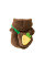 Свитер для собак и кошек Тедди 2011SXSL5932 с капюшоном утепленный Brown S