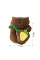 Свитер для собак и кошек Тедди 2011SXSL5932 с капюшоном утепленный Brown S