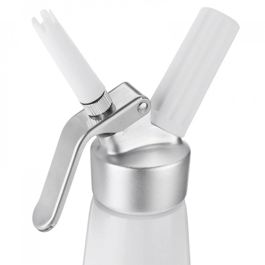 Сифон для взбивания сливок Ecocoffeetools NP500 нержавеющая сталь кремер 500 мл Silver