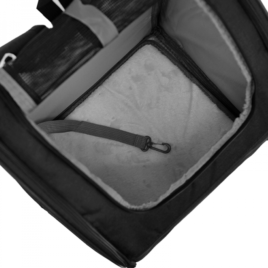 Рюкзак-переноска для кошек и собак SY210808-96 42*34*28 см Black