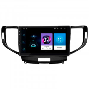 Штатная магнитола Lesko для Acura TSX II 2008-2014 экран 9" 2/32Gb Wi-Fi GPS Base