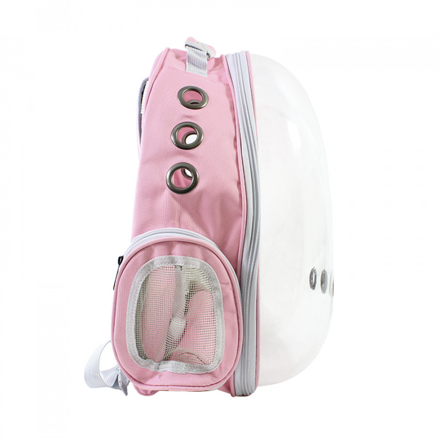 Рюкзак-переноска для кошек Taotaopets 252203 Panoramic 35*25*42cm Pink