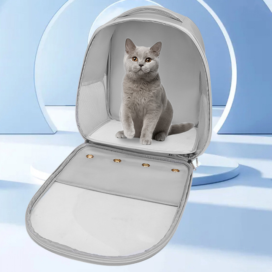 Рюкзак-переноска для кошек Taotaopets 261102 32*24*40 cm Gray