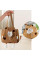 Сумка-переноска для кошек и собак 2404SXMJ3153 Сookies холщовая Brown L