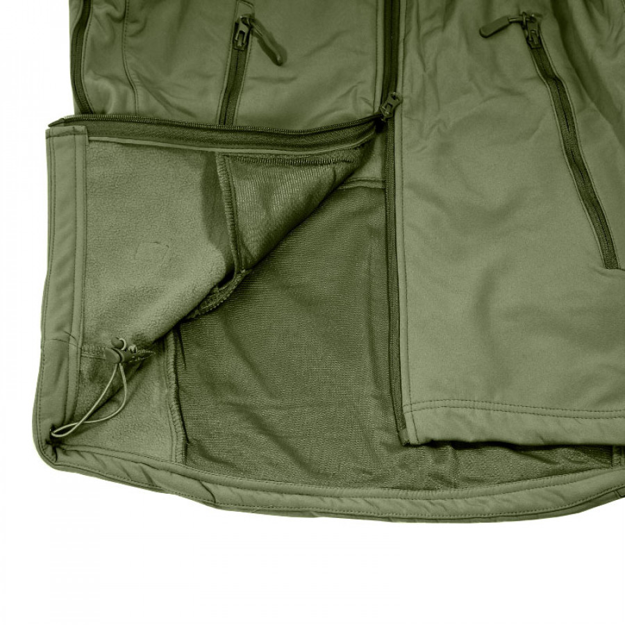 Тактическая куртка Soft Shell A001 Green 3XL