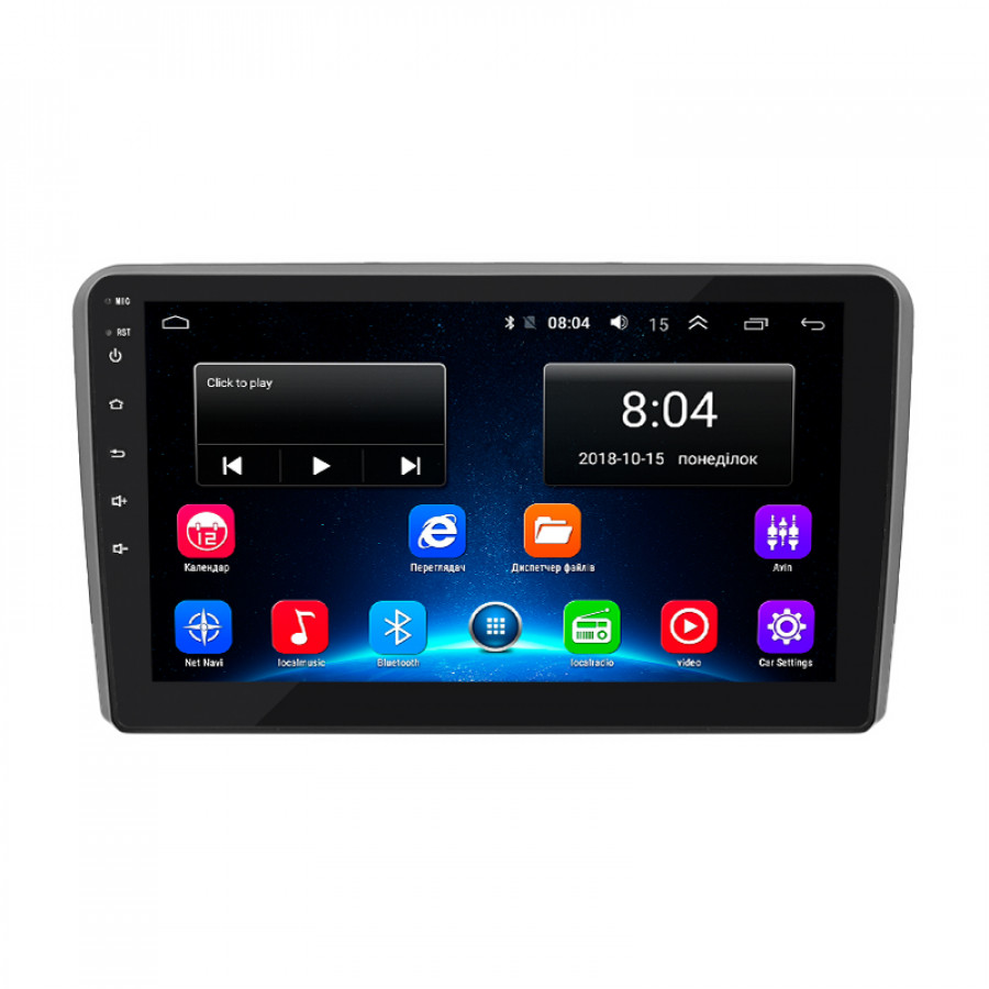 ГУ Audi A3 II (8P) 2003-2005 9" 2/32Gb Wi-Fi GPS Base