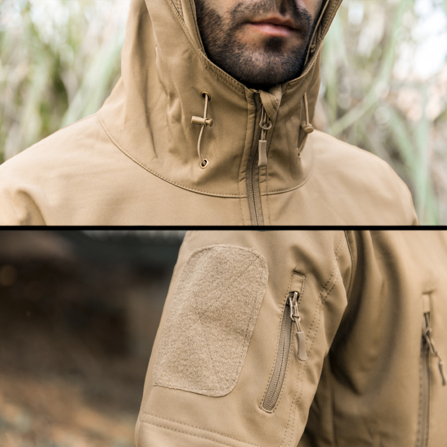 Тактическая куртка Pave Hawk PLY-6 Sand Khaki M