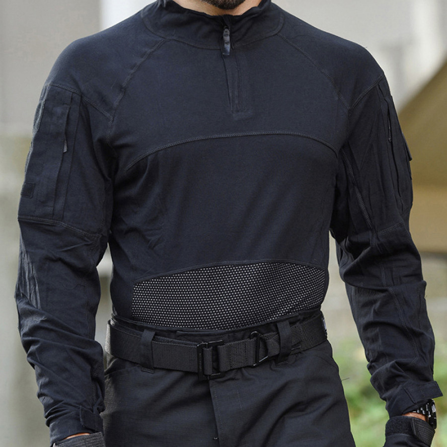 Тактическая рубашка убокс Han-Wild 005 Black 3XL