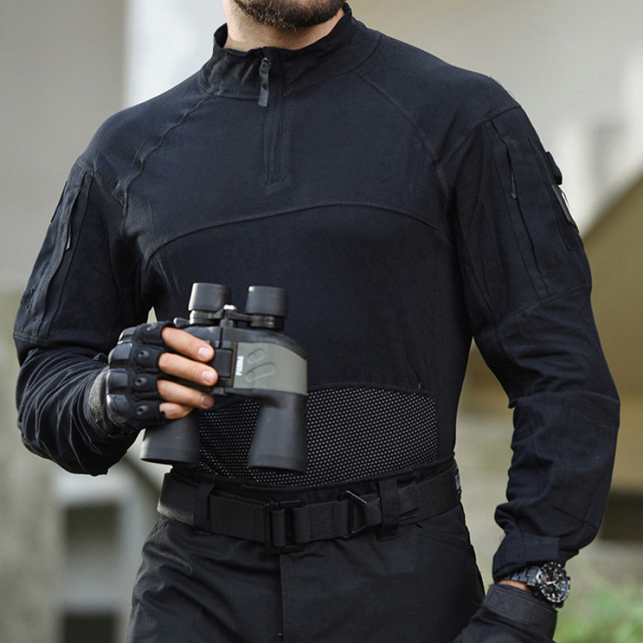 Тактическая рубашка убокс Han-Wild 005 Black 3XL
