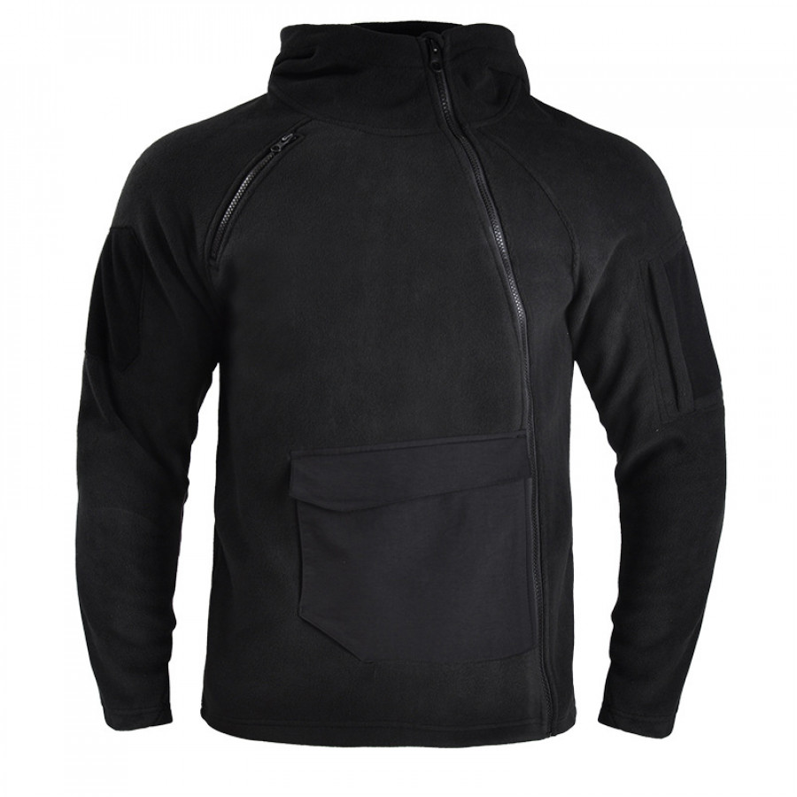 Тактическая флисовая толстовка Han-Wild HW021 Black S