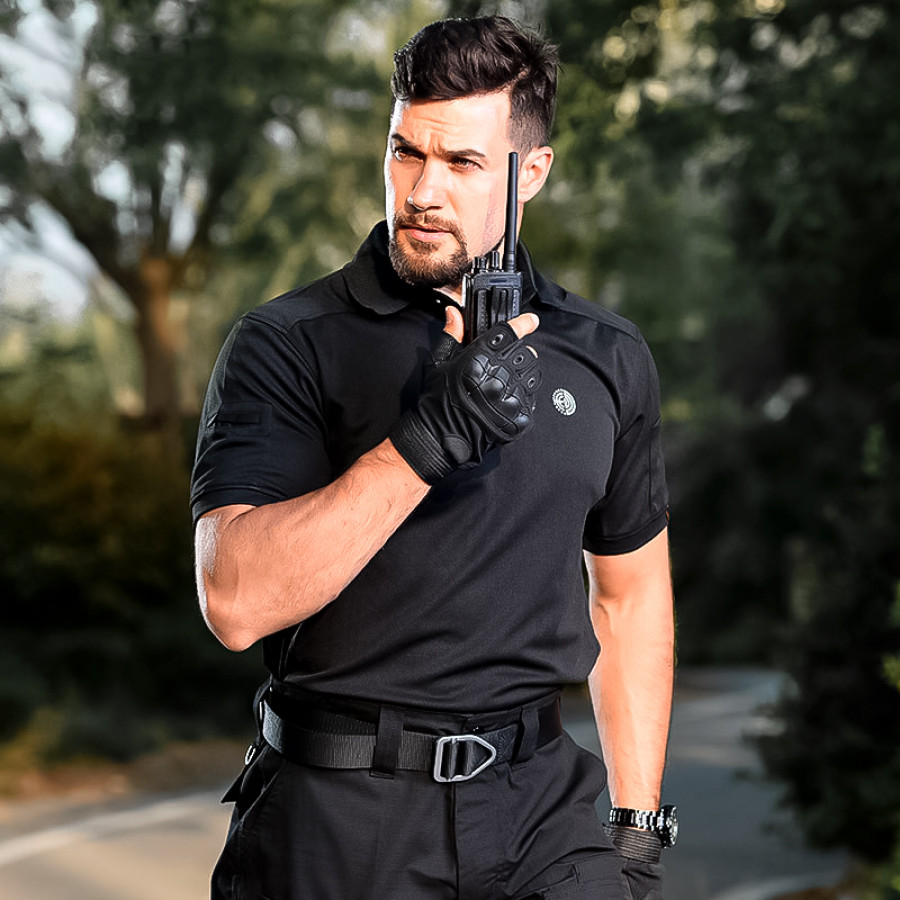 Тактическая футболка Han-Wild 00258 Black 3XL