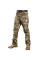 Зимние тактические штаны Soft shell S.archon X9JRK Camouflage CP на флисе 2XL