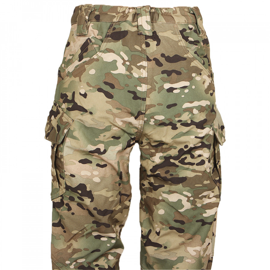 Зимние тактические штаны Soft shell S.archon X9JRK Camouflage CP на флисе M
