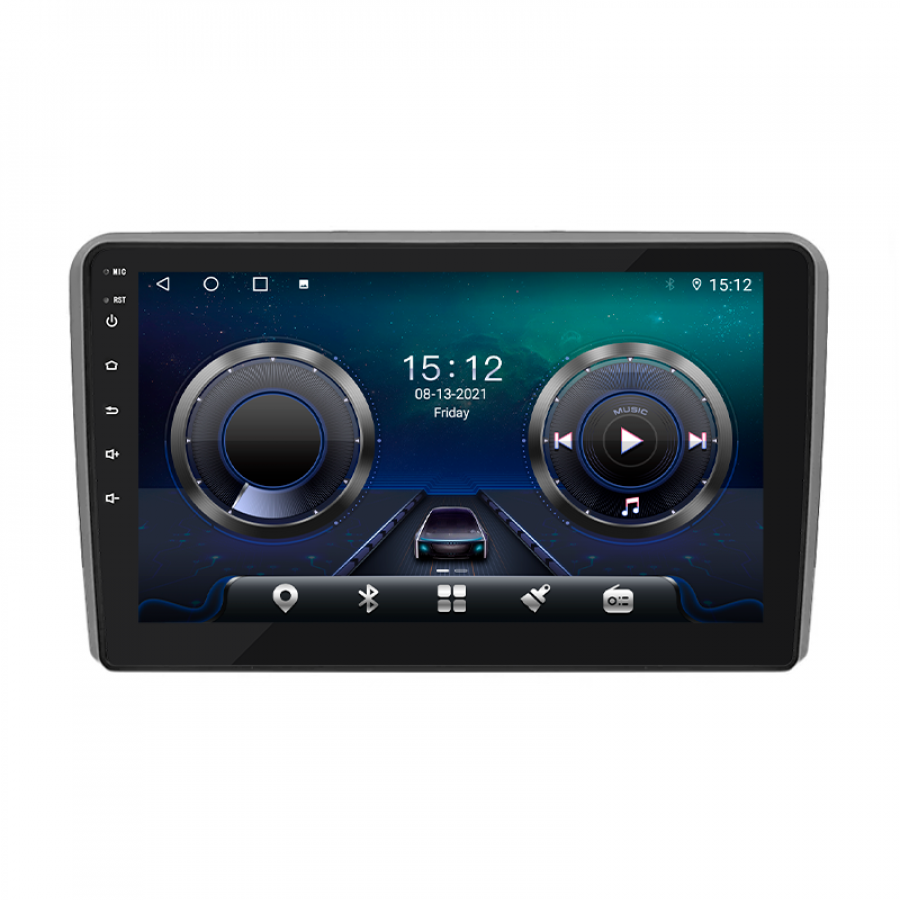 Штатная магнитола Lesko для Audi A3 II (8P) Рестайлинг 2 2008-2013 экран 9" 4/64Gb 4G Wi-Fi GPS Top