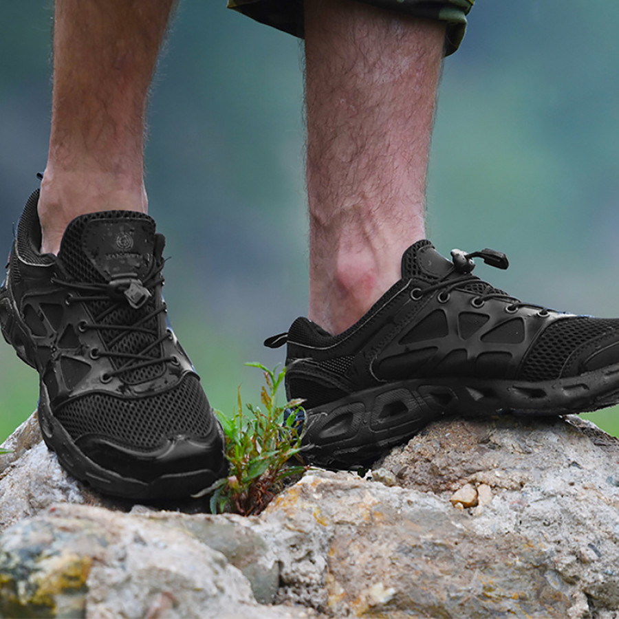 Кроссовки тактические Han-Wild Outdoor Upstream Shoes Black 40