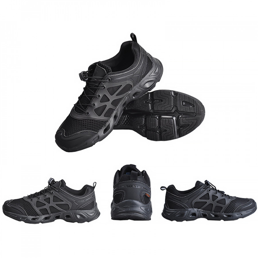 Кроссовки тактические Han-Wild Outdoor Upstream Shoes Black 40