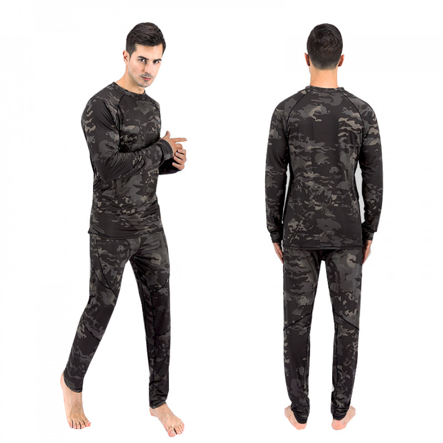 Термобелье мужское A152 2XL Camouflage Black