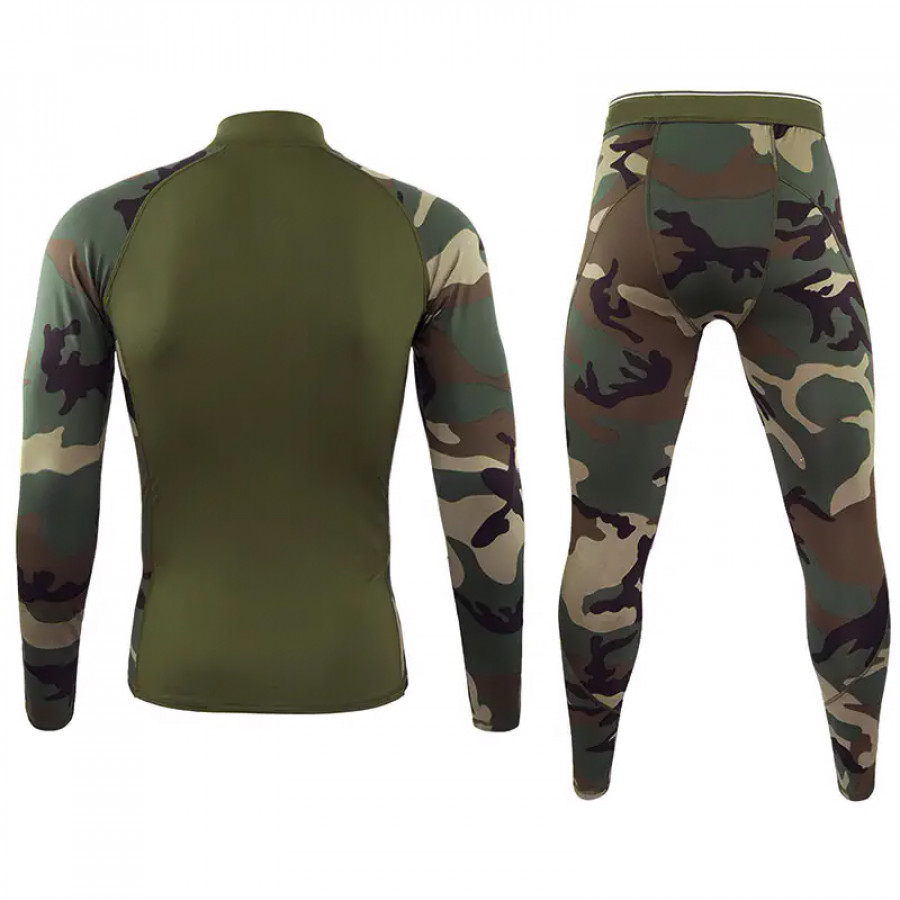 Термобелье мужское A173 Green CP 3XL