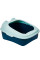 Туалет для кошек с лопаткой Taotaopets 268802 лоток для котов 40*30*18,5 cm Blue