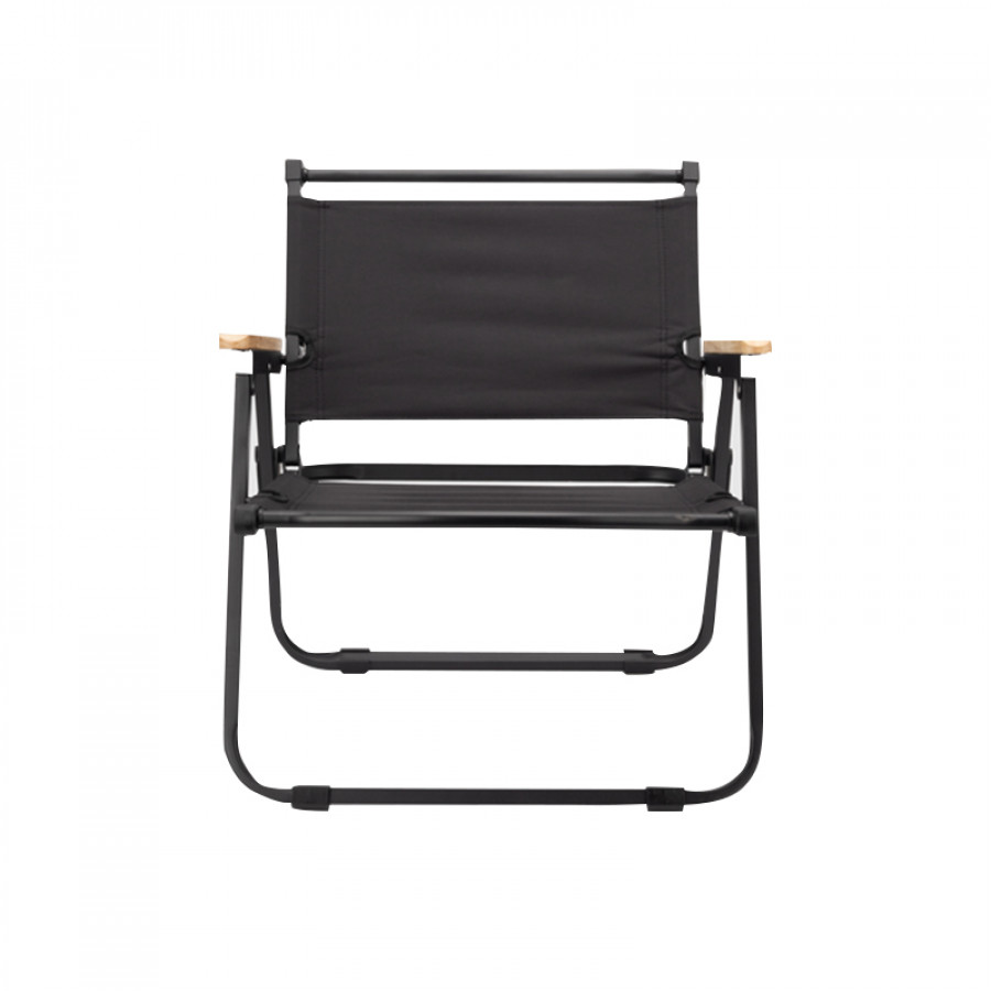 Кресло туристическое S3344 складное для сада туризма рыбалки Black