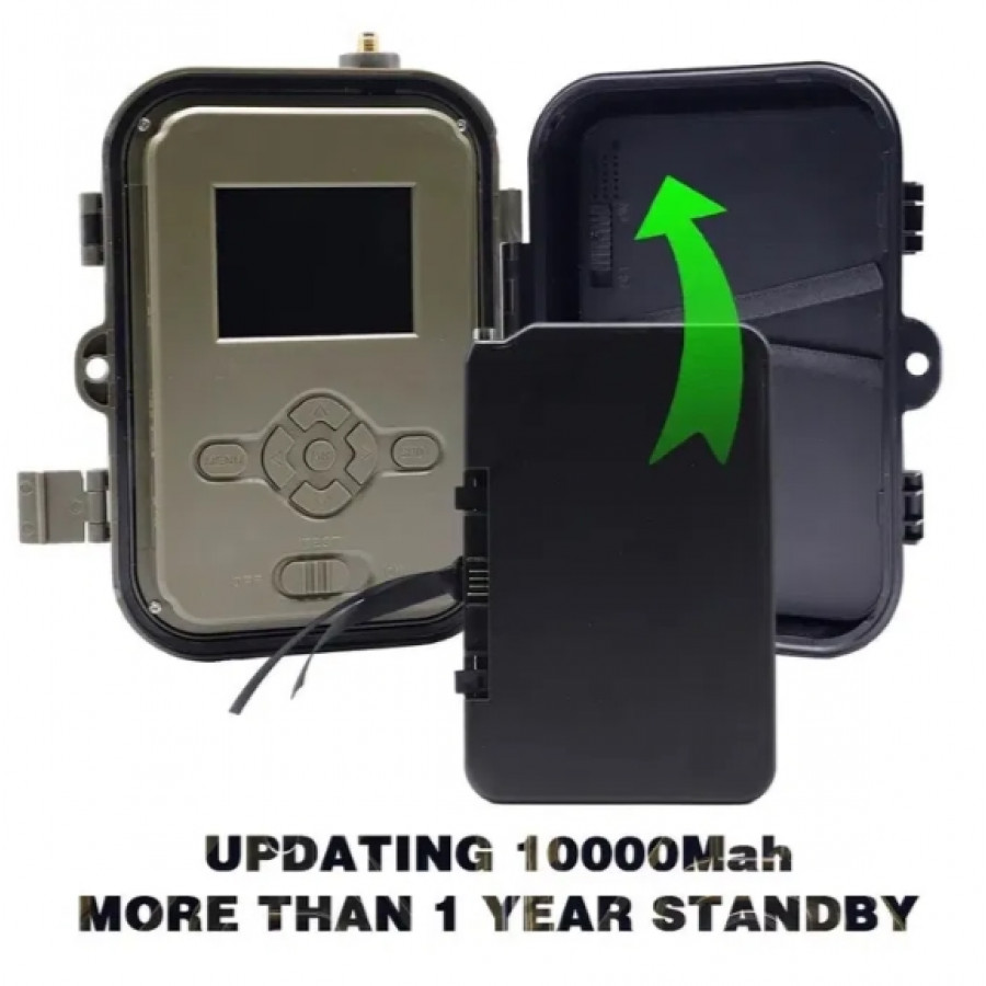 4G фотоловушка HC940 LTE PRO з передачею даних, акумулятором 10000mAh, відео 4K та фото 30 МП
