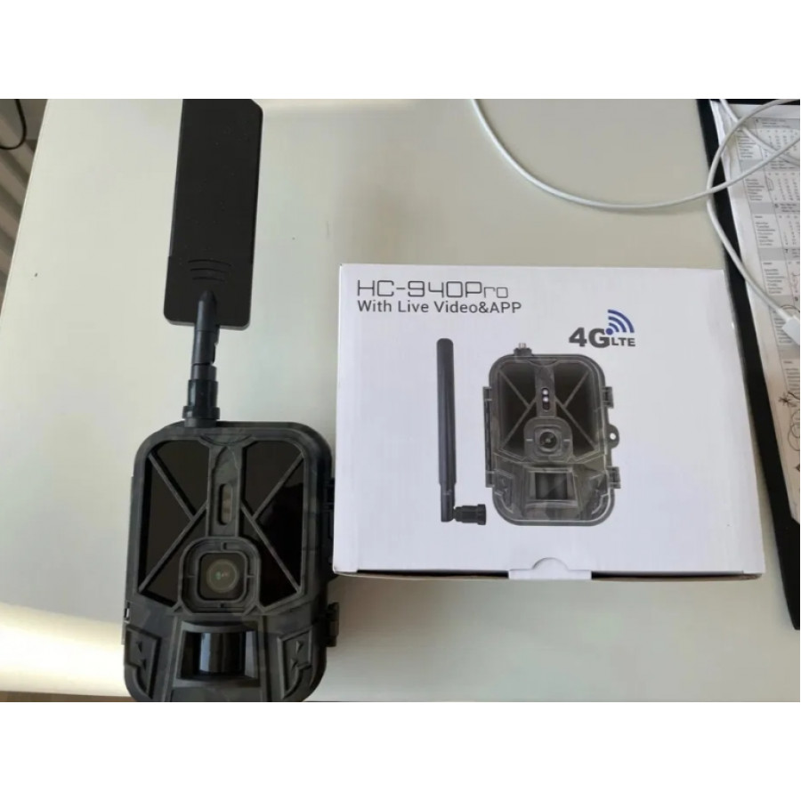4G фотоловушка HC940 LTE PRO з передачею даних, акумулятором 10000mAh, відео 4K та фото 30 МП