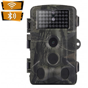 Фотопастка Suntek WiFi802 Plus з дальністю до 20 м, кут огляду 90°, захист IP65.