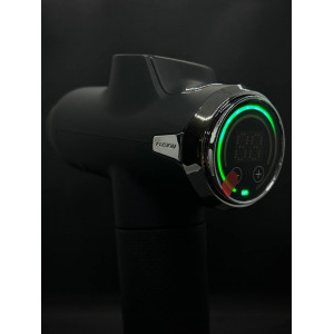 Професійний ударний перкусійний масажер Booster Fusion Black Pro – чорний, для масажу тіла.