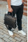 Шкіряна чоловіча ділова сумка 38x29x8, папка портфель для роботи  Tiding Bag 30987 чорна